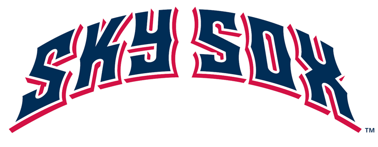 Colorado Springs Sky Sox wordmark logo 2009-pres iron on heat transfer